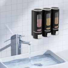 3-in-1 Shower Soap Dispenser Shampoo Conditioner Dispenser Soap Separator Hotel