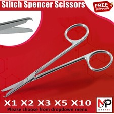High-Quality 13cm Surgical Scissors - Autoclavable, Stainless Steel