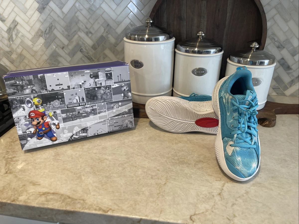 Puma RS Dreamer Super Mario Sunshine US Junior Sizes 6C USED W BOX