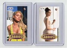 Kourtney Kellar rare MH Sabroso #'d x/3 Tobacco card no. 460