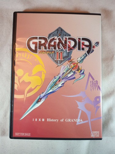 Grandia III 3 History of Grandia Sound Adventure Box PS2 Giappone Importazione Venditore USA - Foto 10 di 12