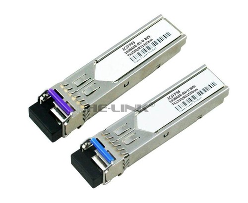 SFP-FE10KT13R15/SFP-FE10KT15R13 Juniper Compatible 100Mbps BiDi 10km Transceiver