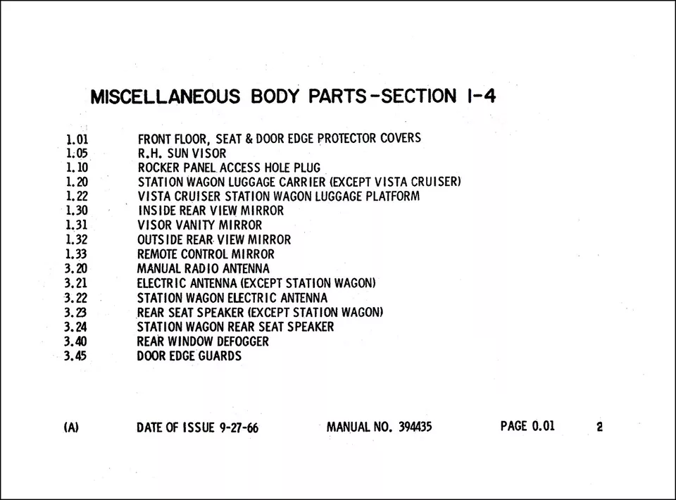 Olds Bound 1967 manual de montaje 442 Supreme Cutlass F85 Oldsmobile Factory Foto 3 de 4