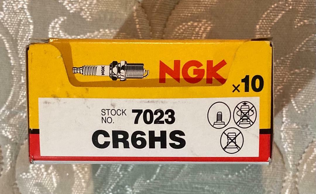 10 pack NGK - 7023 - Spark Plugs, CR6HS