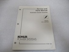 PM212 Kohler Power Systems S340+ Logic Board Service & Parts Manual #TP-5671