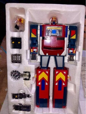 Bandai Hikari Sentai Maskman DX Galaxy Robo 1987 Land Galaxy With