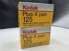 Kodak Plus-X Pan Film PX 135-36 Black  White Expired 1991 , Sealed New 2 Pcs