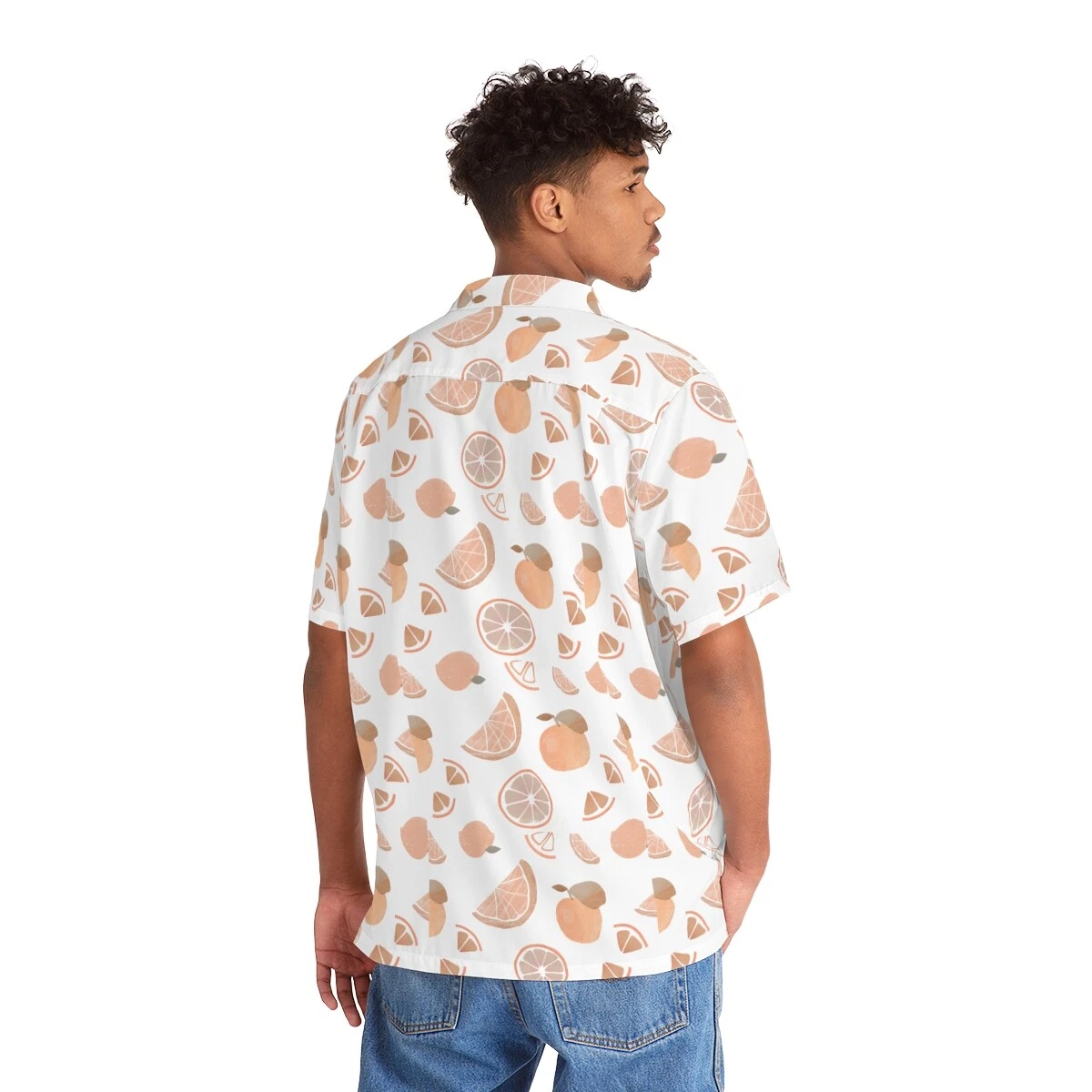 Citrus Men's Hawaiian Shirt (AOP)