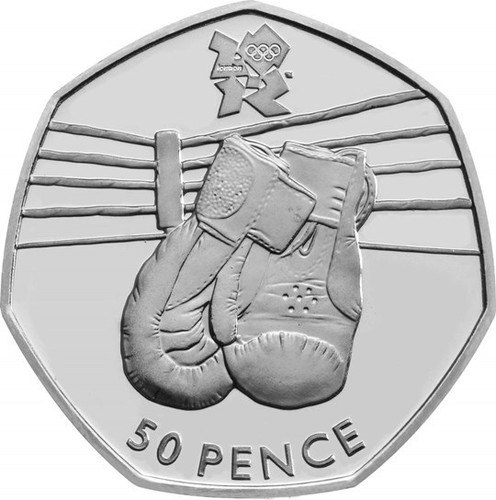 London Olympic 2012 50p Coins - Triathlon Football Judo Wrestling - FREE POSTAGE - Picture 8 of 32