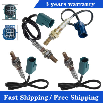 For Infiniti 2003 2004 Fx35 G35 3.5L 2003 -2005 FX45 4.5L 4Pcs O2 Sensor Up+Down