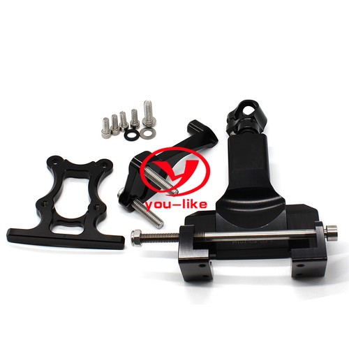 CNC Steering Damper Mounting Bracket Kits For MT07 FZ07 XSR 700 2015 2016 17-19 - Picture 6 of 21