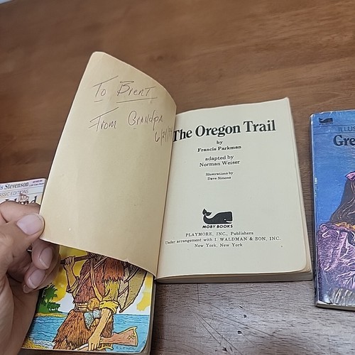 Moby Books Illustrated Classic Mini Pocket Editions Lot of 7 Twain Verne Baum - Foto 9 di 10