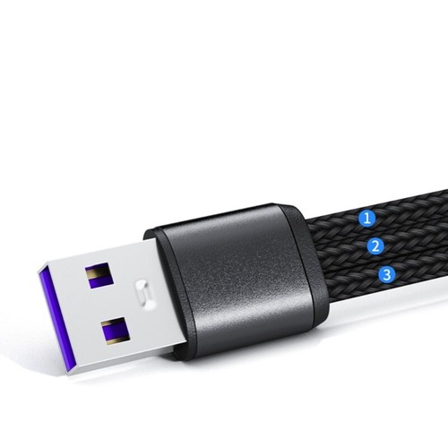 USB Type-C Power Supply Cord Charging Cable +2 Micro USB for Phones Tablets Pads - 第 6/10 張圖片