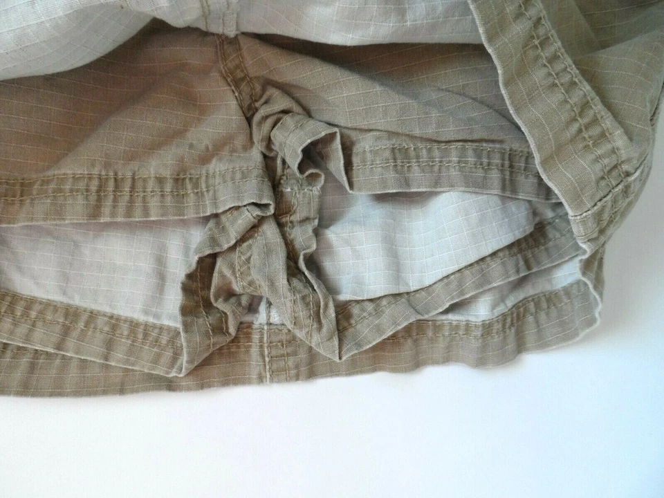 Skort feminino Xhilaration, cáqui, cintura elástica, tamanho: S (po) - Imagem 2 de 4