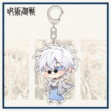 Jujutsu Kaisen Satoru Gojo Pendant Accessory Keychain Cartoon Collect Fine Gift