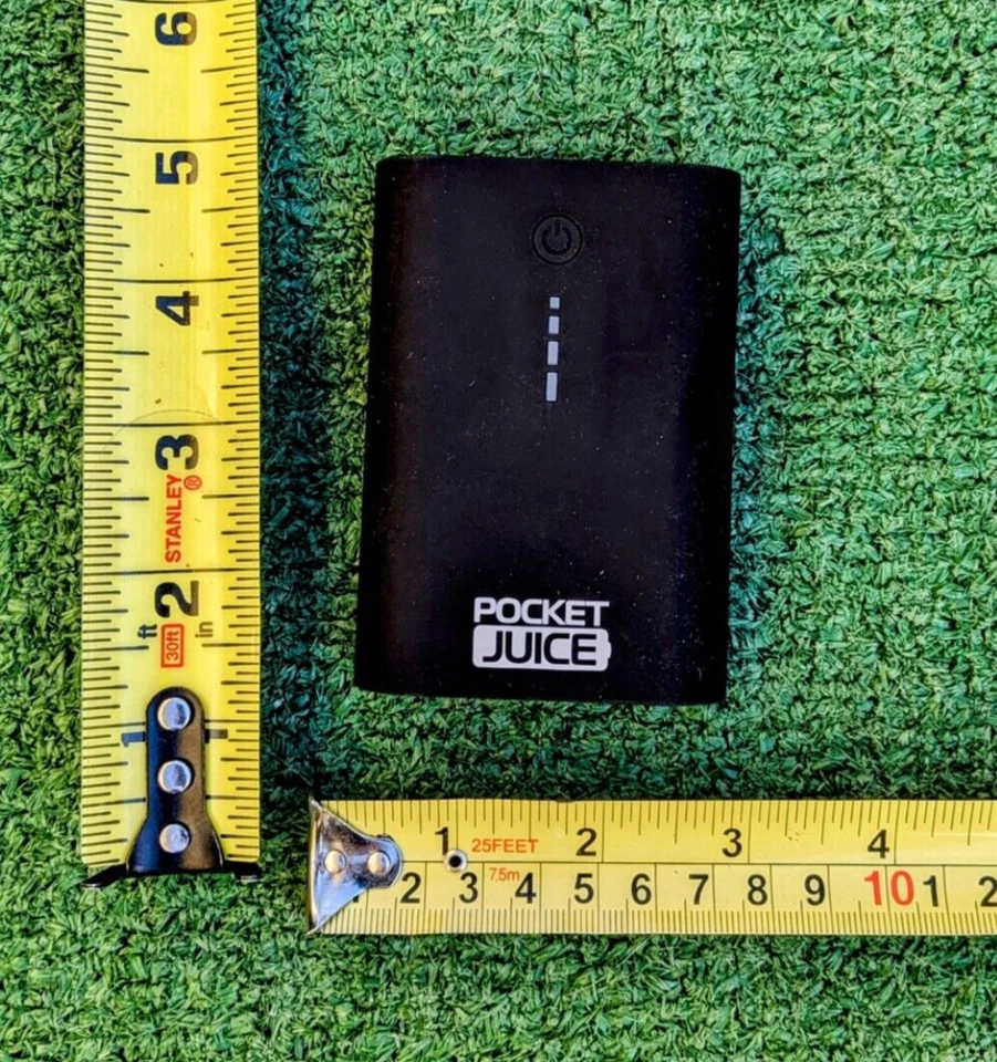 Cargador Portátil Tzumi-Pocket Juice 7800mAh 5V Doble Entrada USB 3488BB-3 Negro Usado en Excelente Condición Foto 4 de 4