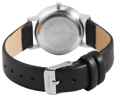 Adrina Damenuhr Analog Armbanduhr Frauen Lederimitat Minimalist