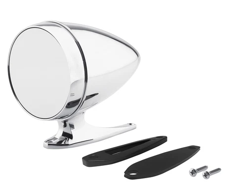 NEW! Ford Mustang Shelby Bullet Style Chrome Mirror GT350 Cobra Tiger GT500