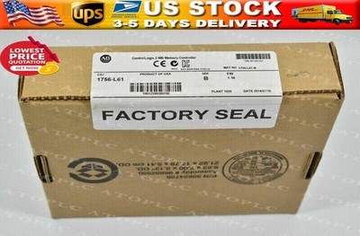 Allen-Bredley AB 1756-L61 SER B ControlLogix 2MB Memory Controller 1756L61