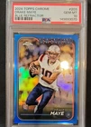 2024 Topps Chrome - Rookie Drake Maye #203 Blue Refractor #003/150 (RC) 🔥