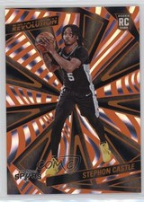 2024-25 Panini Revolution Rookies Sunburst /75 Stephon Castle #116 0t02