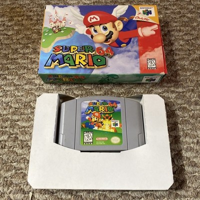 Super Mario 64 Video Game Nintendo 64 N64 In Original Box Authentic Vintage