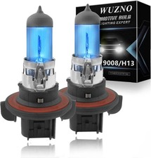 9008h13 Halogen Headlight Bulb 12v 6055w 5000k White Lights H139008 2pack