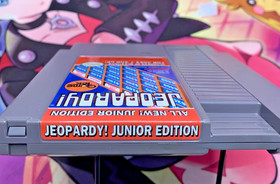 jeopardy junior edition nes cart only