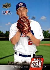 2009 Upper Deck Signature Stars #USA-17 Jameson Taillon USA Star Prospects RC