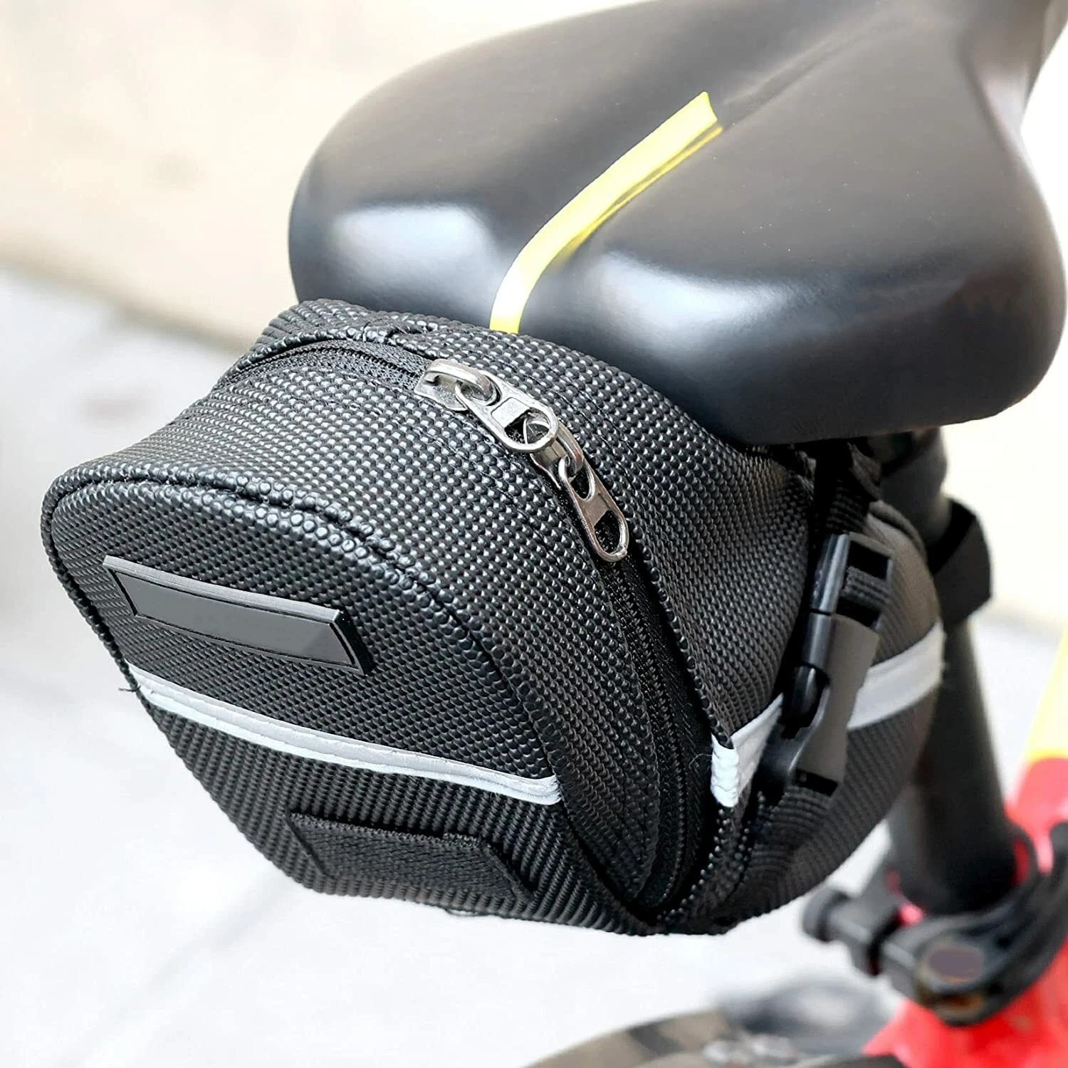 (New with tags) New GHYREX Bike Saddle Bag Bicycle Seat Bag Waterproof Bike Tail Storage Pouch (9.49 USD) (New with tags) New GHYREX Bike Saddle Bag Bicycle Seat Bag Waterproof Bike Tail Storage Pouch (9.49 USD)
