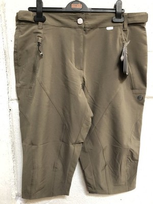 ICEPEAK Damen Hose Caprihose Shaina Pirat, dunkel Beige, XXL