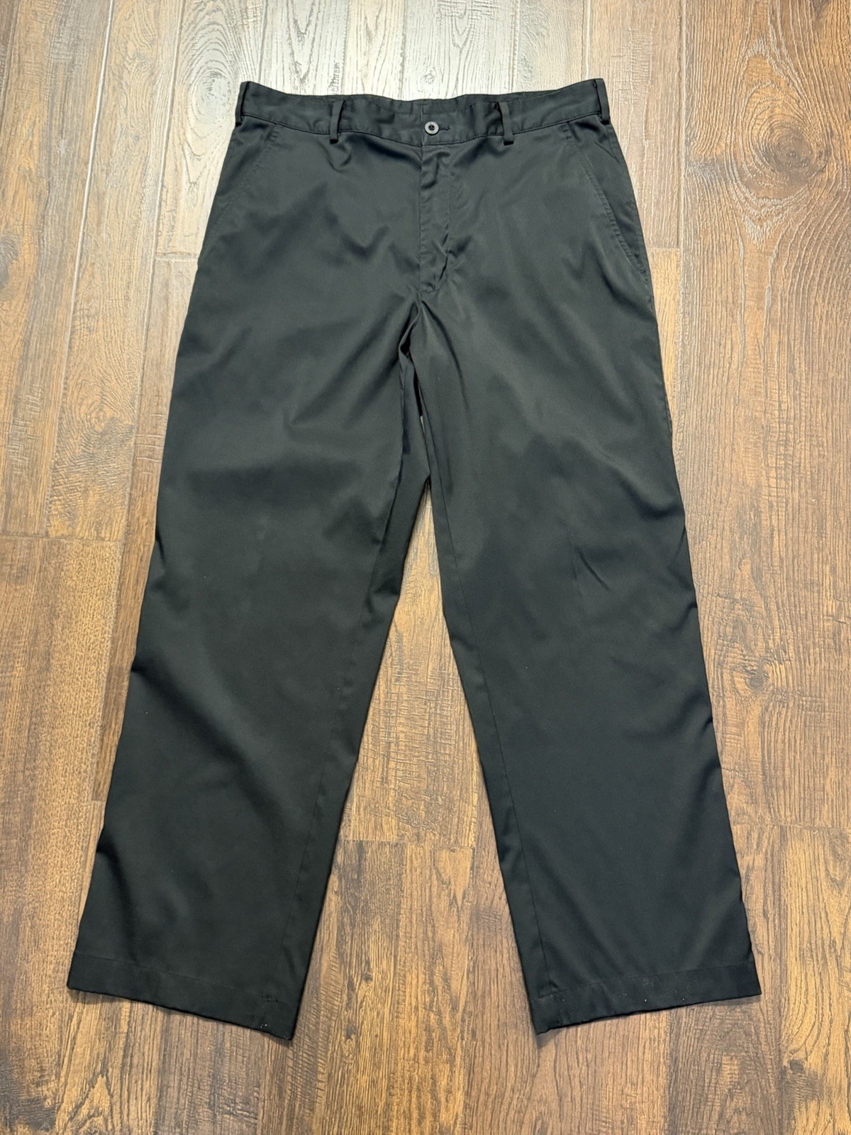 Nike Golf Dri Fit Pants Mens 32x27 Straight Leg Flat Front Stretch Performance