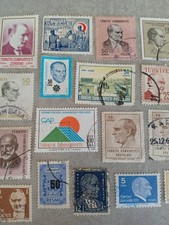 Timbres Turkiye Oblitérés