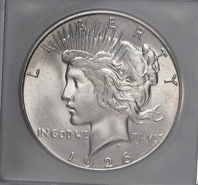 1926-S Peace Silver Dollar MS65 ICG | eBay