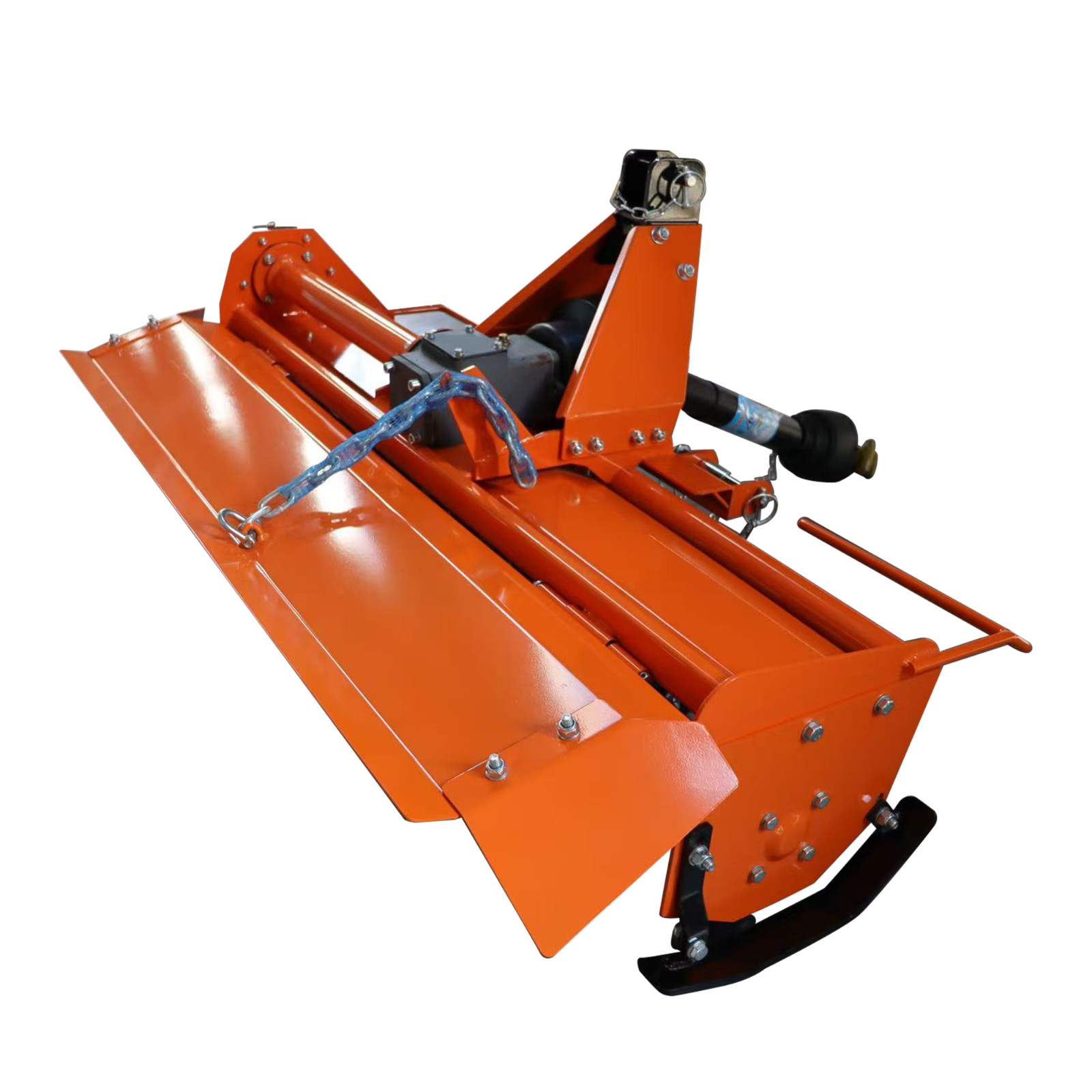 Attachments 3 Point 53" Rotary Tiller Attachment Fits Cat 1 Tractors，Work 5"Deep