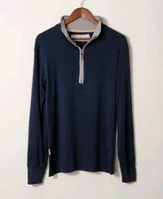 The Normal Brand Men's 1/4 Zip Pullover Size Medium