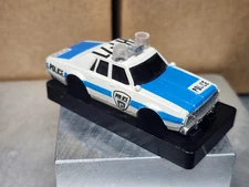 AFX POLICE {3} HY-71 HO SLOT CAR WITH RADAR GUN (untested)