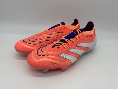 Mens Size 8.5 Adidas Predator Elite FG Soccer Cleats Coral Blaze