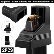 2 Pack Magazine Loader Magazine Speed Loader.for Most Double Stack 9mm  .40 S W
