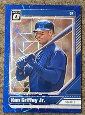 Ken Griffey Jr Blue Velocity - 2024 Donruss Optic #21 Mariners HOF GOAT
