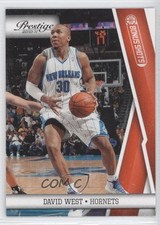 2010-11 Prestige Bonus Shots Orange 169/499 David West #74 6v2