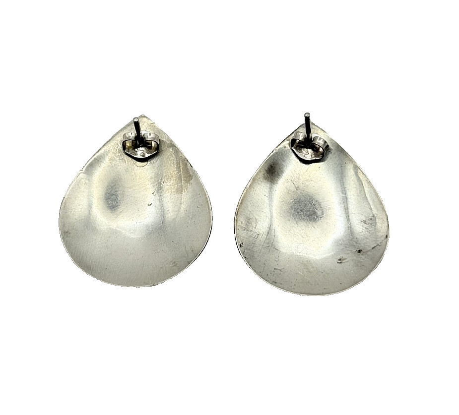 925 Sterling Silver Multi-Stone Inlay Navajo Styl… - image 3