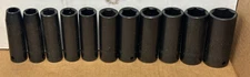 Husky 1/2 in Drive Deep Metric Impact Socket Set 11-Piece