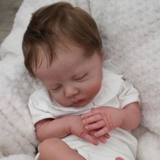 18inch Baby Cloth Body Newborn Reborn Doll Reality Sleeping Soft Lifelike Gift