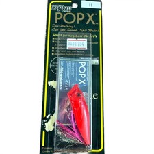 Megabass Pop X Viper Red Topwater Lure New Unused JDM