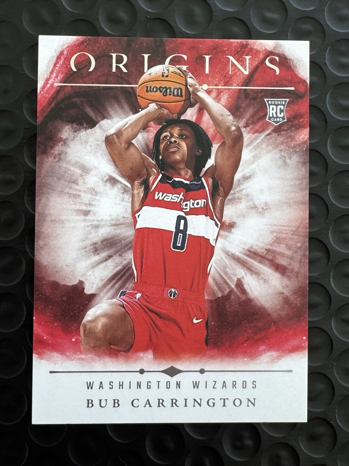 Bub Carrington RC 2024-25 Panini Origins - #74 (RC)