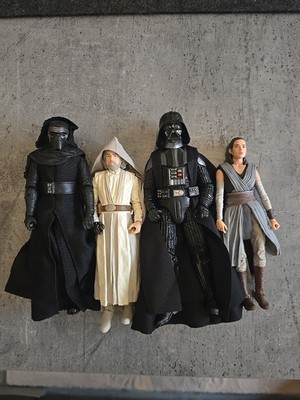 Star Wars Black Series Figuren Darth Vader, Luke Skywalker, Kylo Ren, Rey
