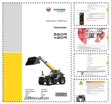 Wacker Neuson 5509 4209 Telehandler Operators Manual PDF