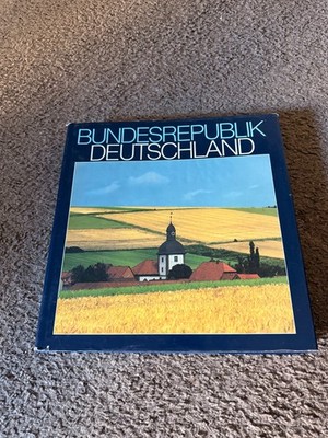 Bundesrepublik Deutschland German Coffee Table Book Neumann 1986  12''