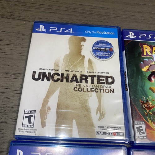 Lote de 9 juegos PlayStation 4 Uncharted: Collection Rayman Last of Us Persona - Imagen 2 de 17